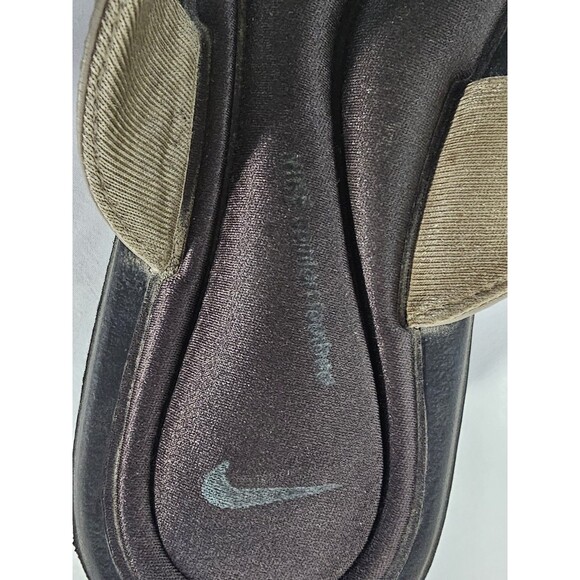 Nike Sandals Comfort Cushioned Footbed Women's Size 9 Flip Flop Thong Black - Picture 5 of 7